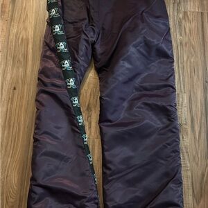 Dark Purple Track Pants with ducks